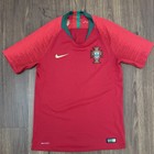 2018 Nike Team Portugal Soccer Futbol Jersey Mens Small Red World Cup Vaporknit