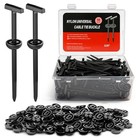 50pc Upgraded Nylon Cable Tie Buckle Universal Heavy Duty Self 50pc Black