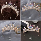 Girls Kids Rhinestone Crystal Tiara Crown Shiny Women Hairband Princess Prom Diy
