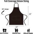 12 Pack Bib Apron - Unisex Black Apron Bulk With 2 Roomy Pockets Machine Washabl