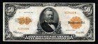 1922  50 Large Size Crisp Vf  xf Beautiful Gold Certificate 
