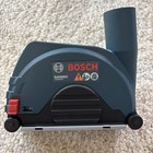 Bosch 5 In  Angle Grinder Concrete Dust Collection Attachment Ga50dc