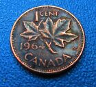 Canada - 1964 - 1 Cent - Queen Elizabeth Ii - Canadian Penny