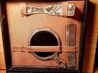 Vintage Traveling Vanity Set  Mirror Brush Celluloid Deco Cl 