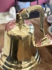 11  Nautical Hanging Ship Bell Vintage Brass Wall Mount Antique Maritime Decor
