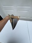 Vintage Garden Hand Plow Furrower Hiller Potato Single Row Maker Steel Farm Tool