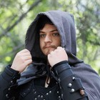 Cotton Canvas Cloak  Medieval Cape Cloak  Hooded Cloak  Renaissance Fair Cloak