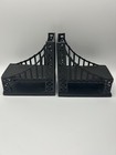 Pottery Barn Iron Bridge Design Bookends Set Of 2