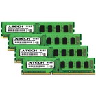 A-tech 16gb Kit 4x 4gb Pc3-10600 Desktop Dimm Ddr3 1333 Mhz Non-ecc Memory Ram