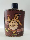 Vintage Fire Water Fox Cave Hollywood New Mexico Travel Memorabilia Flask Indian