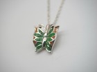 Butterfly 925 Sterling Silver Cremation Jewelry Memorial  Ashes Keepsake Urn   