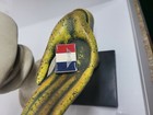 Vintage France Express Railway Winged Flag Souvenir Attendant Pin
