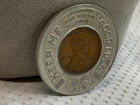 Vtg 1946 Wheat Penny Lucky Charm Token Good Luck Mason Mint Conf  Mfg  Co  Inc 