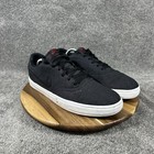 Nike Sb Check Solar Soft 843896-007 Mens Size 12 Black Canvas Skate Shoes Used