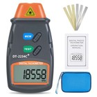  Professional Digital Laser Photo Tachometer Non Contact Rpm Tach 