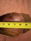 Vintage 9  Philippines Handcrafted Wood Pineapple Trinket Dish Bowl