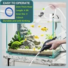 4 3ft Fish Tank Cleaner Aquarium Siphon Gravel Vacuum For Aquarium Fish Tank    