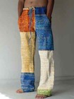 2025 Men s Trousers Summer Pants Beach Pants Drawstring Elastic Waist 3d Print