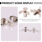 4pcs Clip On Banjo Tuner Acoustic Guitar Tuner Stainless Steel Erhu Fine Tuners