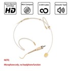 Microphone Headset Headworn Earset Over Ear Hanging Mic For Sennheiser Wirele   