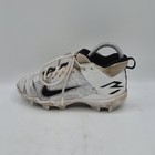Nike Alpha Menace 2 Shark Football Cleats Shoes Boys 4y White Black At5710-101