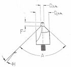 1 4  2-flute Hss Piloted Countersink 110 Degree Threaded Shank 1 4-28 Mf32052