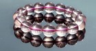 Natural Rose Quartz Star Light Mozambique Crystal Round Beads Bracelet 13mm Aaaa