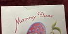 Vintage Norcross Baby Bird Mommy Dear Valentines Day Card