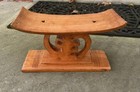 Ashanti African Stool Hand Made Wood Nice
