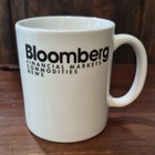 Bloomberg Financial Markets Commodities News Logo Advertising Coffee Mug White