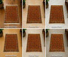 Natural Wool Old Oriental Rugs Hand Woven knotted Size Approximately1 11  X2 11 