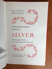 Heritage Foundation Collection American Antique Silver 1625 To 1825 Book