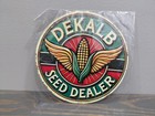 Dekalb Seed Dealer   8 Inch Round Metal Sign