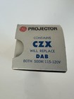 Vintage Ge Czx dab 500w 115-120v Projector Projection Lamp Bulb - Nos 