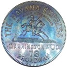  1850 s  New York City Ny-145a Currier Carrington   Co Merchant Token