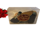 Collectible Cushions By Dritz Burgundy Fabric Victorian Shoe Pin Cushion In Box