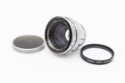  near Mint     Carl Zeiss Jena Sonnar T 5cm 50mm F 2 Contax Rf Mount From Japan