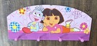 Vintage Dora The Explorer - Diego - Coat Rack Shelf - 2009 - - Htf 4 Pegs
