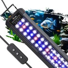 Aquarium Lights Fish Tank Light 10 20 30 55 Gallon Planted 12-18   Black
