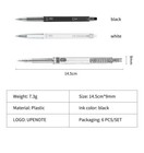 Gel Pens 0 28mm Extra Fine Point Pen  Black Ink Ball Point Pen For School Office