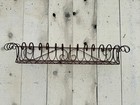 45  Window Box Wall Mount Planter - Outdoor Patio Metal Basket Wrought Iron