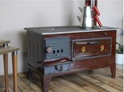 Enamel Coated Wood Burning Cast Iron Stove  Heater Stove   No Customs Duty