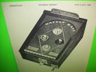 Pinball Machine Print Ad Baffle Ball Marketplace Magazine 1980