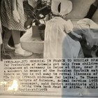 Sputnik 11 Laika Memorial Press Photo 1958 Russian   Soviet Program France