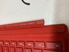 Microsoft 1725 Type Cover Red For Surface Pro 3 4 5 6 7 Backlit Keyboard Oem
