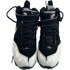 Nike Lt 3 Shark Football Cleats Black White Mid Top Youth 6y