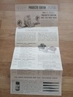 Vintage 1950s Craig Movie Editing Equipment Brochure Projecto Editor Other Items