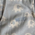 Halo Sleepsack Xl 18-24 Months Blue Elephant Fleece Wearable Blanket 102181