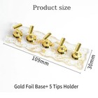 2 Set Nail Stand For Press On Nails Yellow Nail Stand For Press On Nails