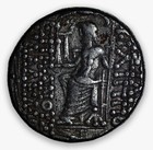 Philip I Philadelphus Ar Tetradrachm Silver Greek Roman Republic Coin 57-39 Bc